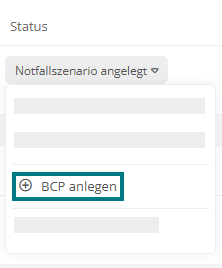 BCP anlegen
